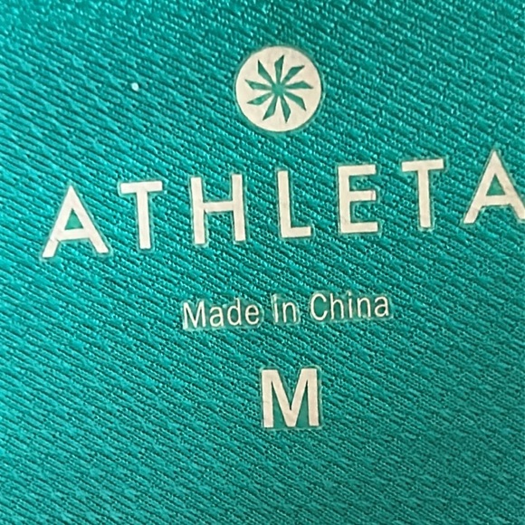 Athleta hoodie dress,  turquoise ,med ,lightweight ,athleisure - Picture 8 of 11